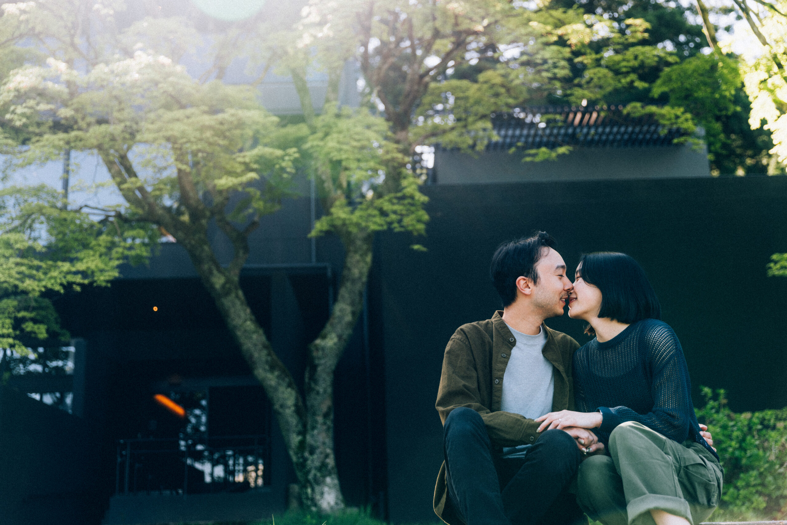 Authentic surprise proposal photography in Hakone with natural expressions, iconic locations, and timeless memories