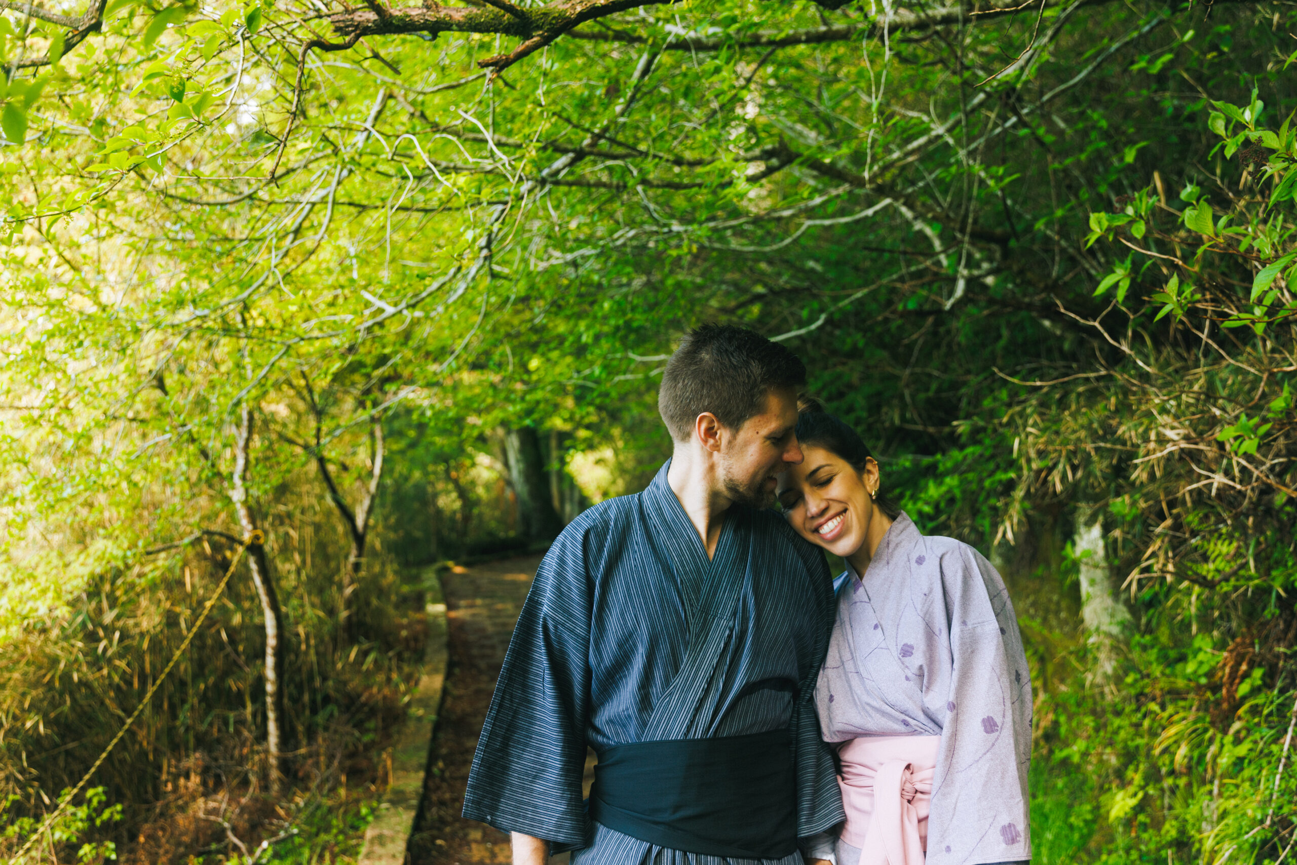 Authentic surprise proposal photography in Hakone with natural expressions, iconic locations, and timeless memories