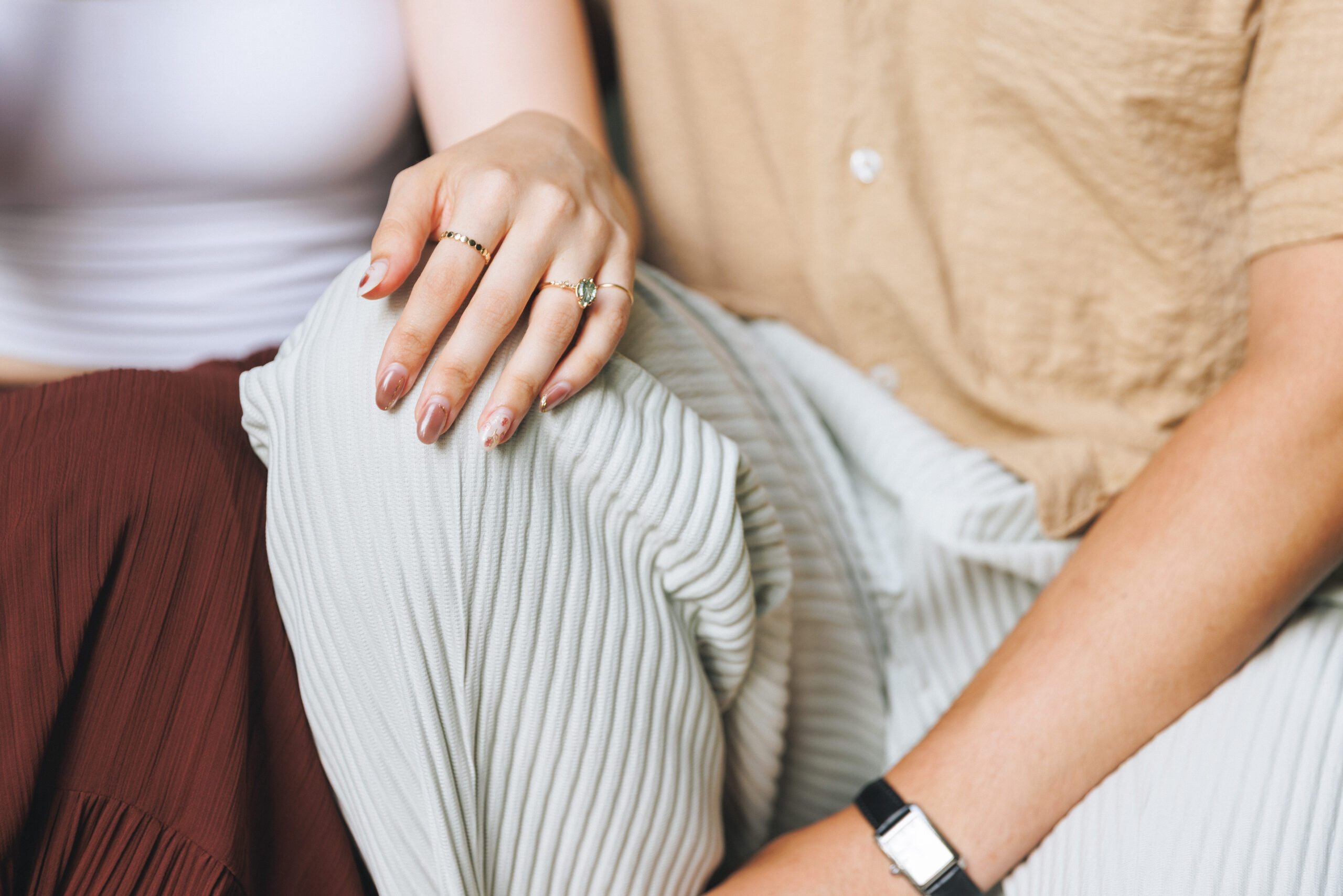 Surprise proposal in Hakone on a clear September morning, with blue skies and autumn light filtering through the trees, capturing emotional tears even without Mt. Fuji.