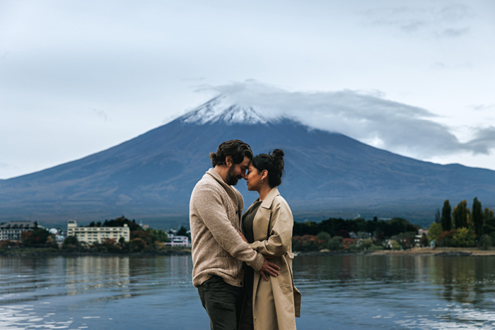 Lake Kawaguchi with Mt.Fuji