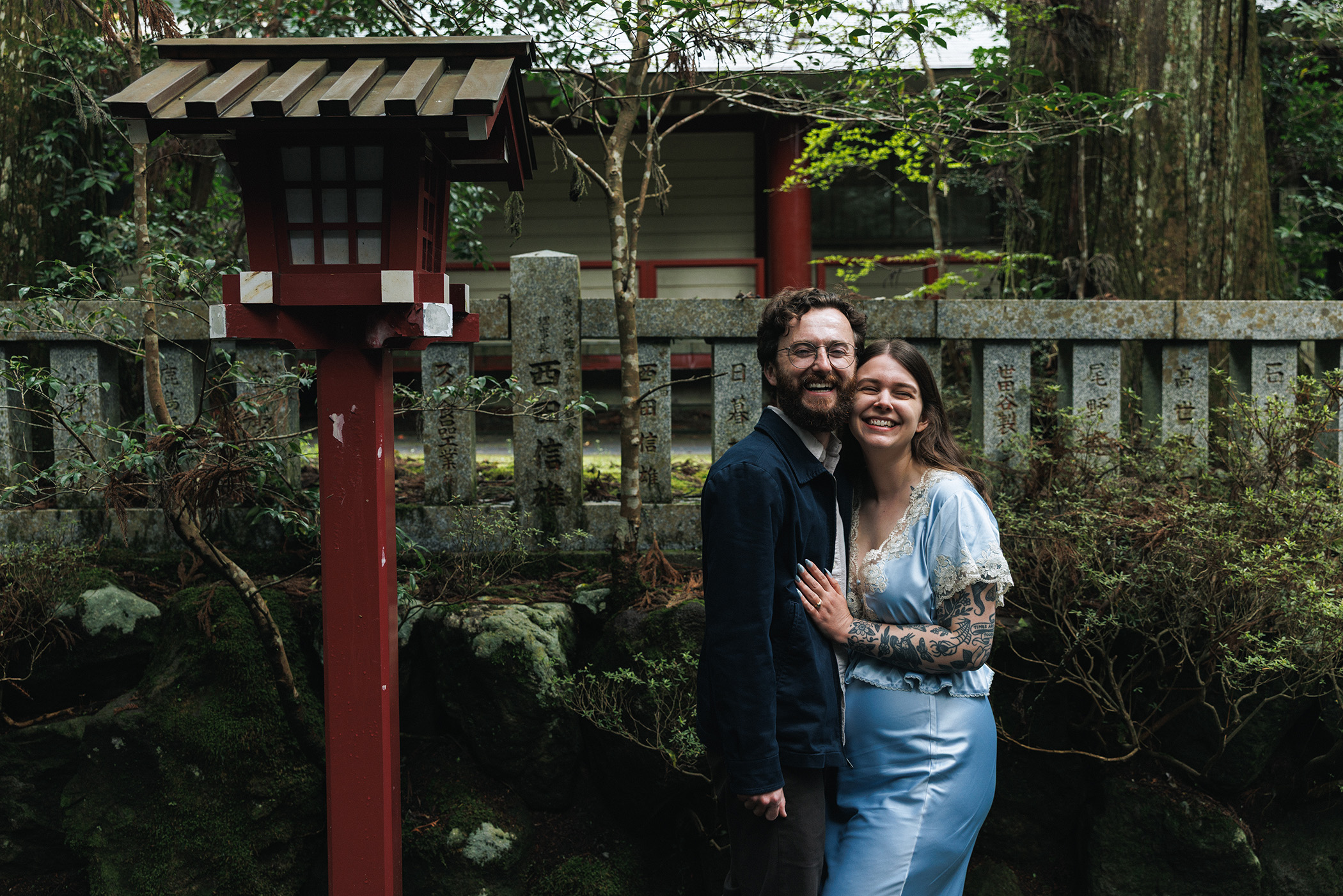 hakone engagement photography